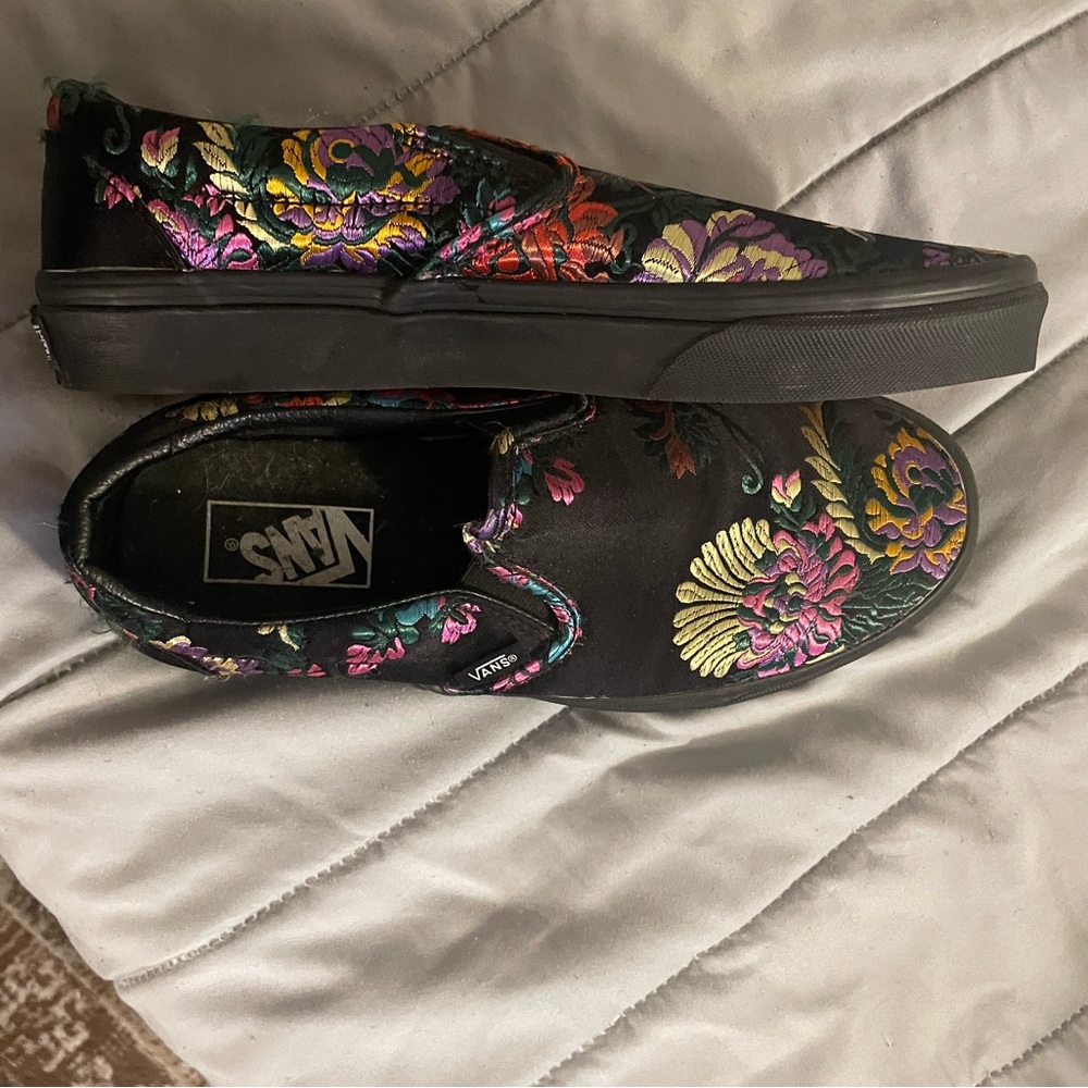 COPY - Silk floral vans